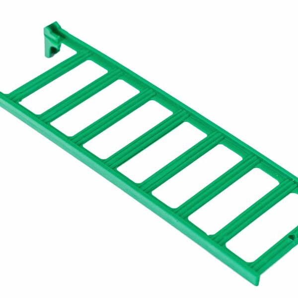 HOMEPET Лесенка для птиц пластиковая изумрудная 5х16,5см