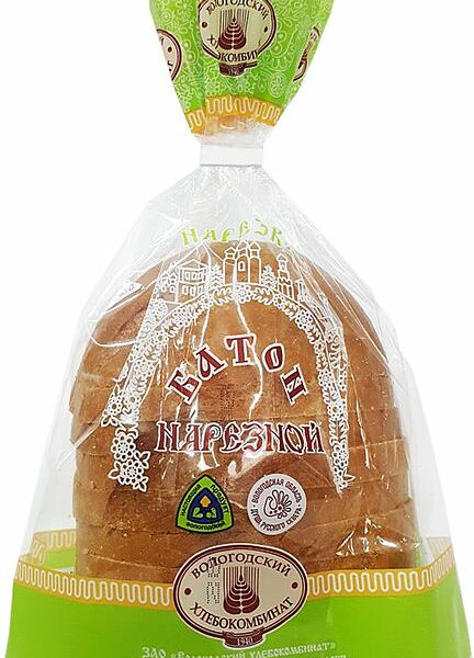 Батон Вологодский ХК Нарезной нарезка 200г