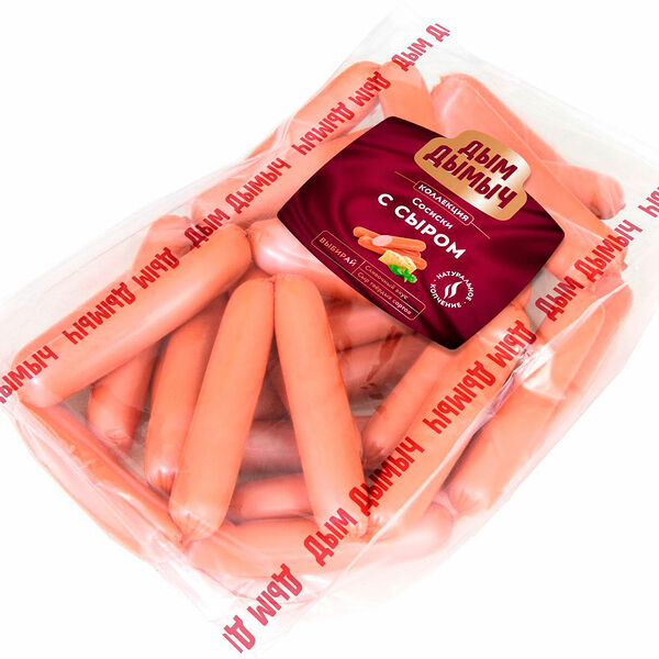 Сосиски Дым Дымыч с сыром 1250г