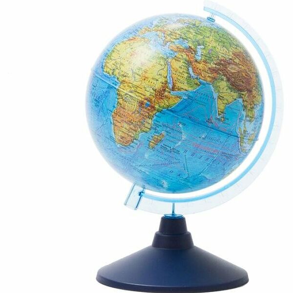 Глобус физический Globen на круглой подставке, 15 см