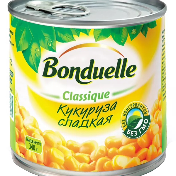 Кукуруза Bonduelle сладкая консервированная