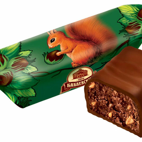 Конфеты глазированные Бабаевская белочка ТМ Бабаевский 