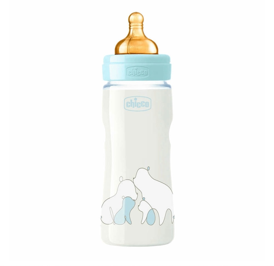 

Бутылочка Original Touch Boy 4 мес. + латексная соска, РР, Chicco, 330 мл, Италия, 1 шт