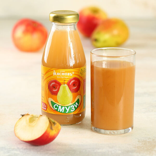 Смузи яблоко-груша МясновЪ Буфет