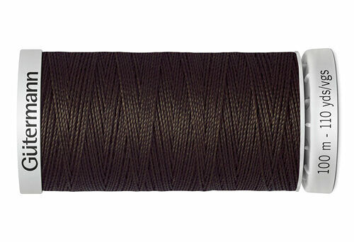 724033 Нить Extra Strong M 782 суперкрепкая, 100м, 100% п/э Gutermann(696 т.шоколад)