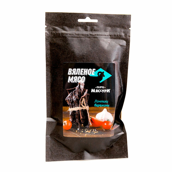 Вяленое мясо Ранчо Мяссури ломтики баранины