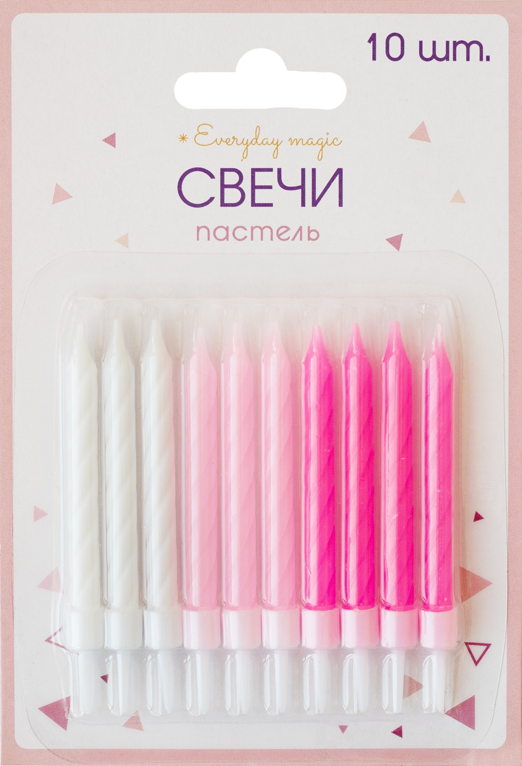 

Свечи для торта Girls 6.5см 10шт