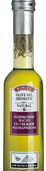 Масло оливковое Borges рафинированное Ароматное со свежим розмарином 200мл
