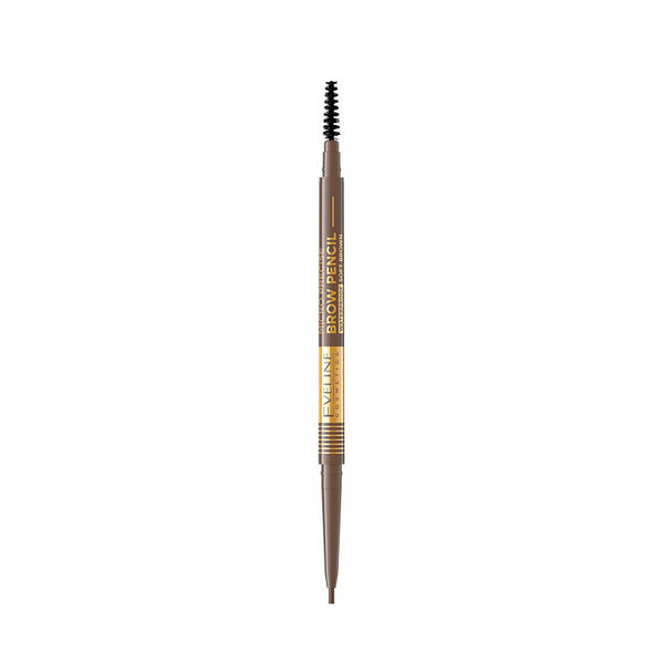 Карандаш для бровей Eveline Cosmetics Micro Precise Brow Pencil т. 02 Soft Brown 3 г