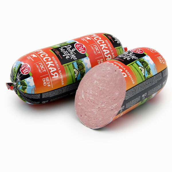 Колбаса русская Родные Места вареная 600 г