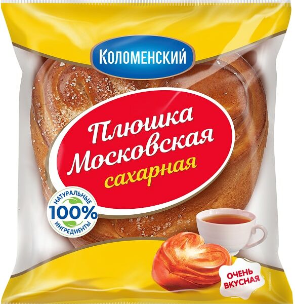 Плюшка Коломенский Московская сахарная 150г