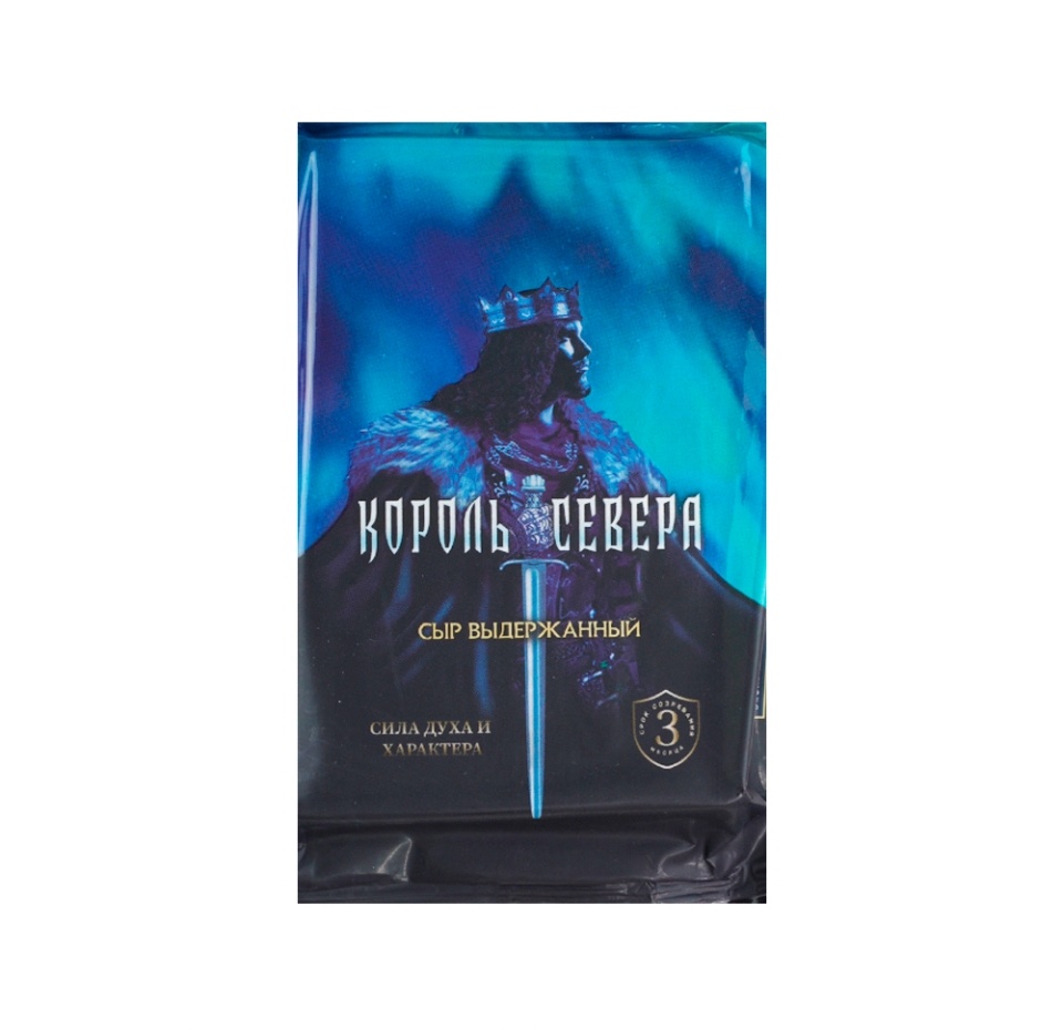 

Сыр полутвердый Король севера 45% 180 г