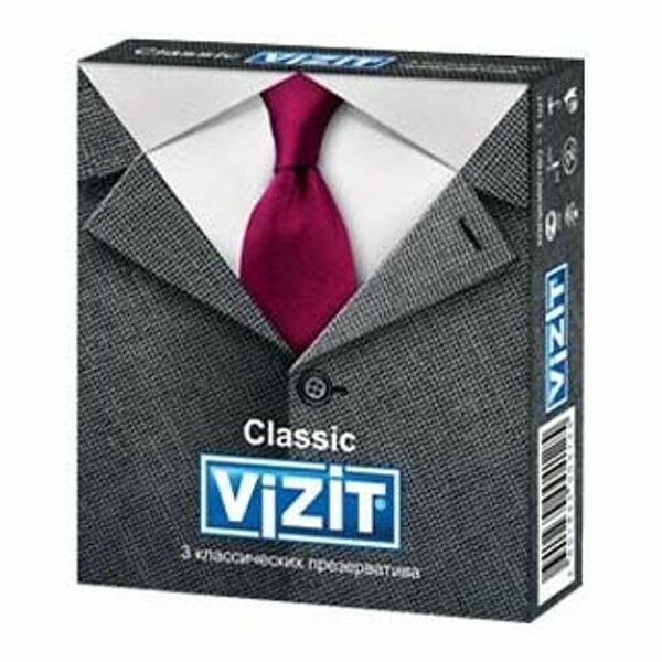 Презервативы Vizit Classic классические 3 шт.