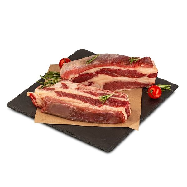 Грудинка на кости из мяса молодых бычков, Мосальская ферма «Азбуки Вкуса», Калужская область