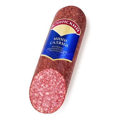 Колбаса сырокопчёная Мини салями Клинский полусухая