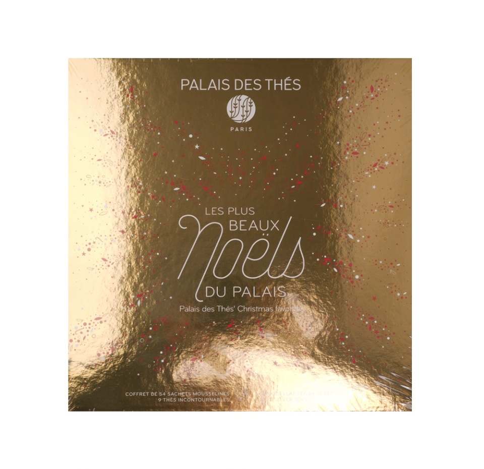 

Набор чайный «Рождественские легенды» в муслиновых пакетиках, Palais des Thes, 54 шт.*2 г, Франция