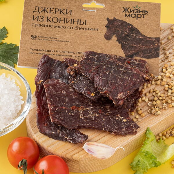 Джерки из конины (сухое мясо)