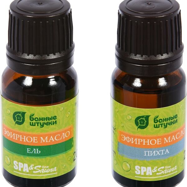 Набор эфирных масел Банные Штучки Ель и Пихта 10мл*2шт