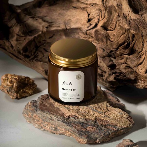 Свеча ароматическая Feeels Новый год 100 мл