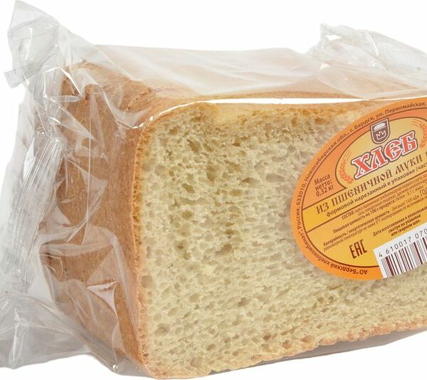 Хлеб Бердский ХК формовой нарезка 320г