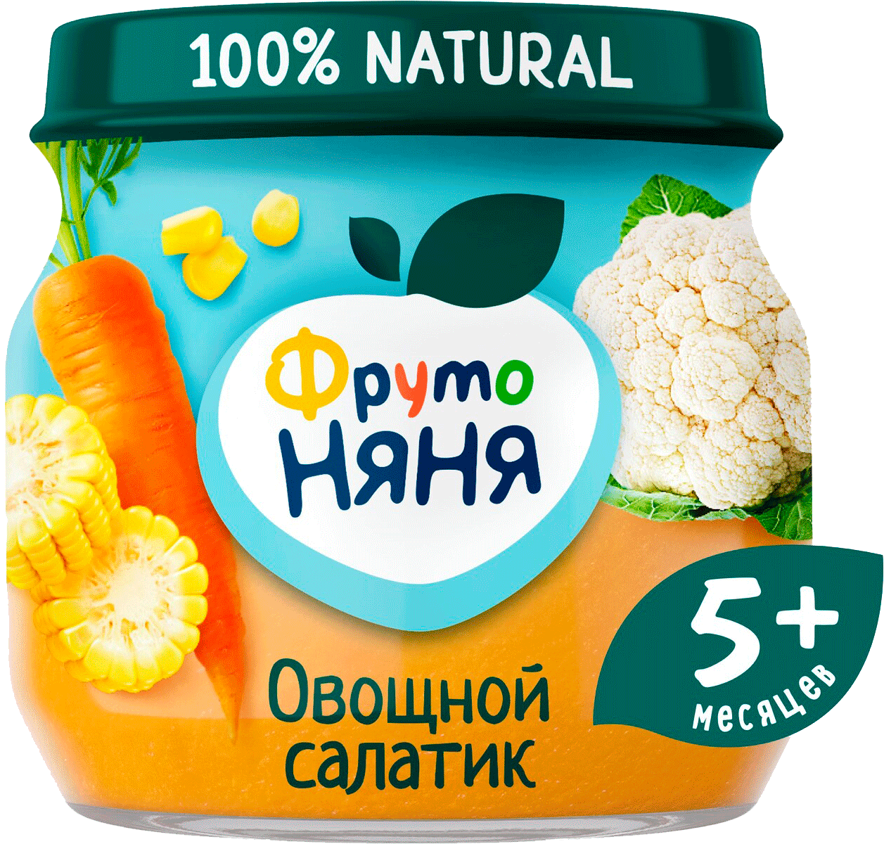 

Пюре ФрутоНяня Овощной салатик