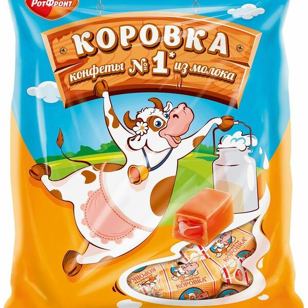 Конфеты Рот Фронт Коровка 180г