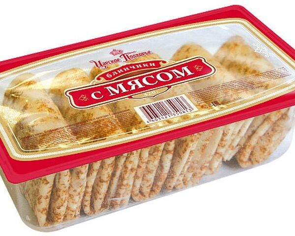 Блины Царское подворье с мясом замороженные 420г