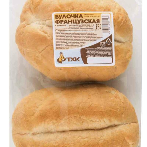 Булочка французская Тульский хлебокомбинат