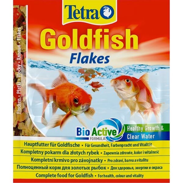 Основной корм TETRA GoldFish хлопья для золотых рыбок 12 г