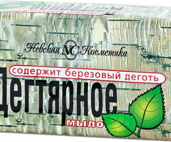 Мыло туалетное Невская Косметика Дегтярное, 140г