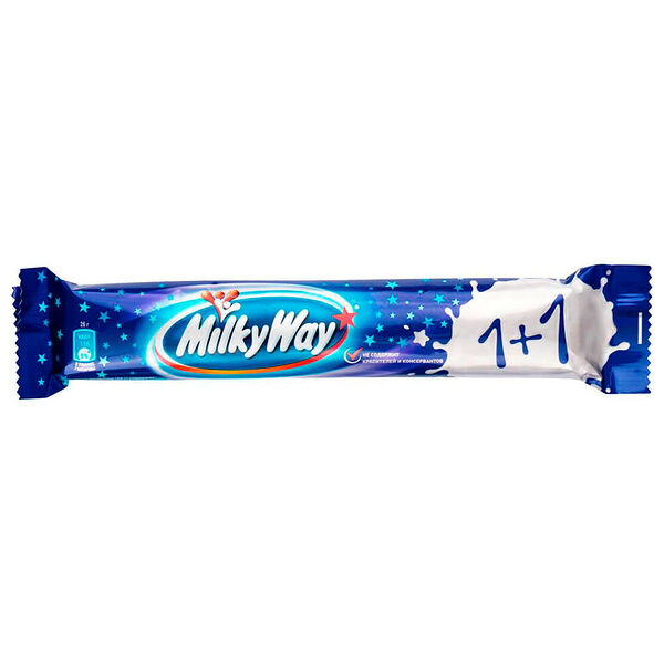 Шоколадный батончик Milky Way 52г с суфле Mars