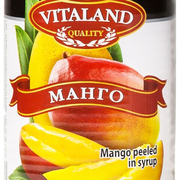 Манго очищенное Vitaland дольки в сиропе