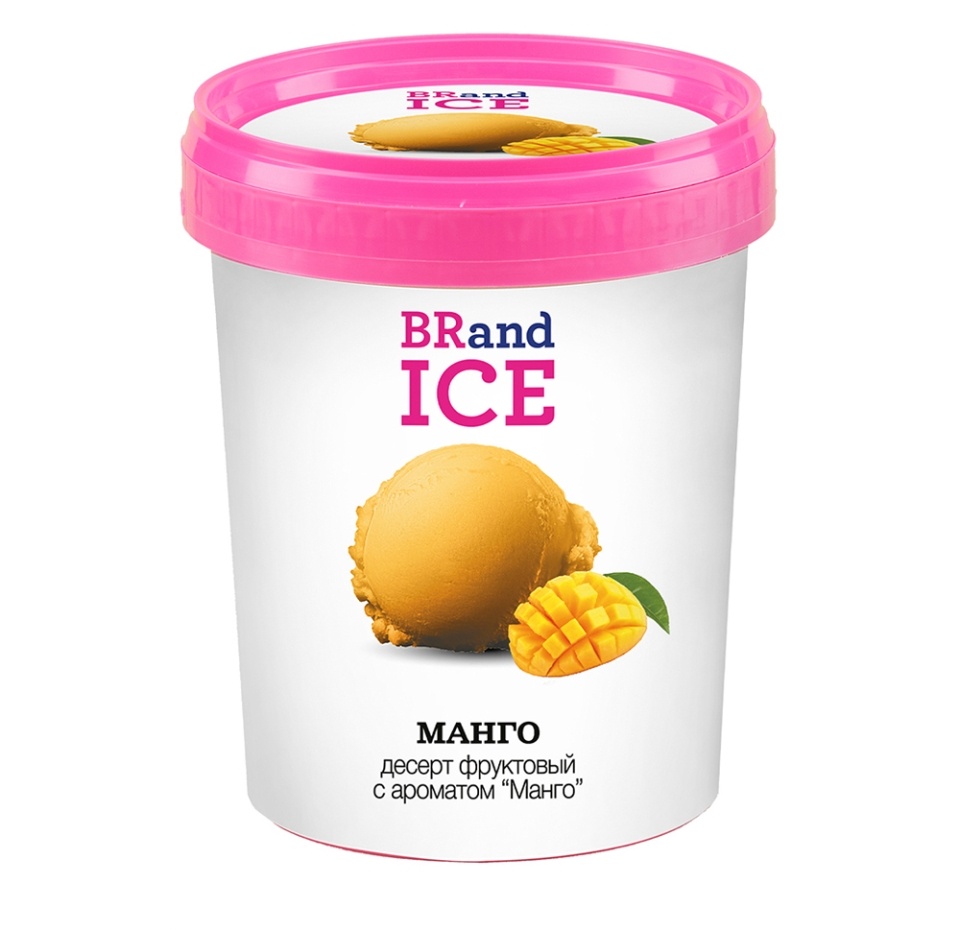 

Десерт замороженный BRandICE манговый сорбет 380 г