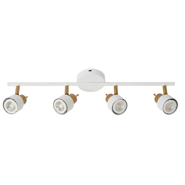 Спот ARTE LAMP Almach, GU10, 40Вт, IP20, белый