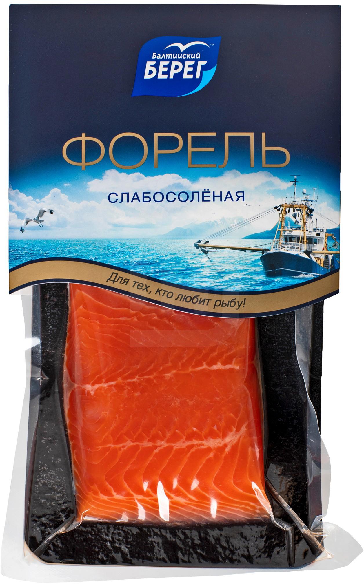 

Форель Балтийский Берег слабосоленая кусок