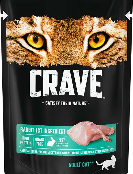 Влажный корм для кошек Crave Кролик 70г