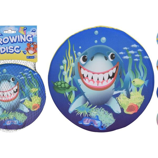 Тарелка летающая этиленвинилацетат 18см код 490855