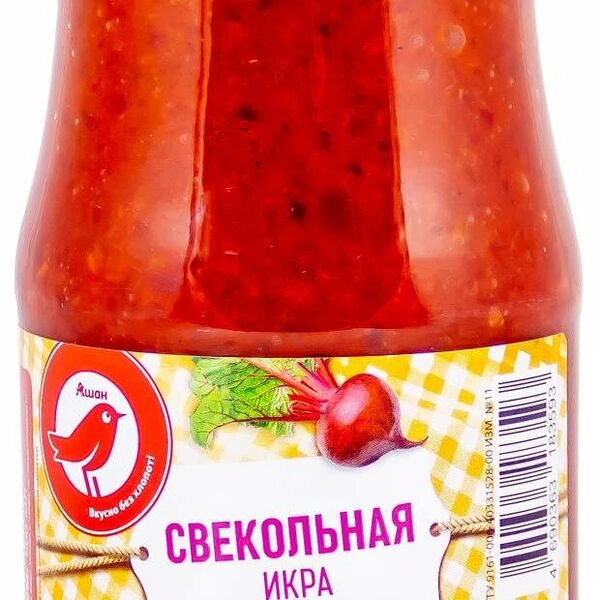Икра Ашан Красная птица свекольная