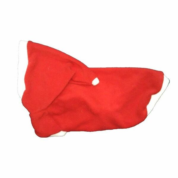 Костюм для собак МОХНАТЫЕ УШКИ Санта новогодний XL