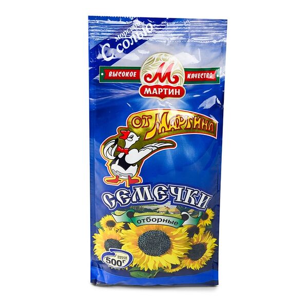 Семечки от Мартина подсолнечника отборные с морской солью