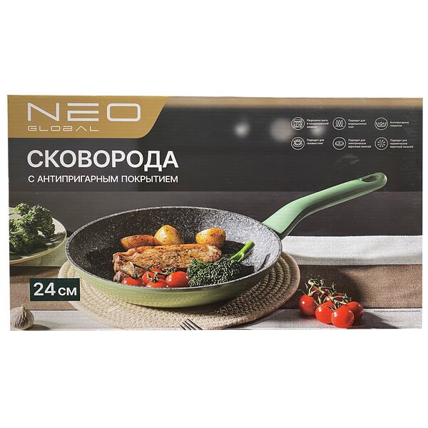 Сковорода Neo Global антипригарным покрытием 24см