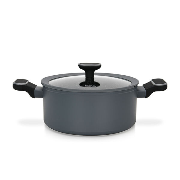 Кастрюля индукционная 24 см / 4,65 л антипригарная Laura