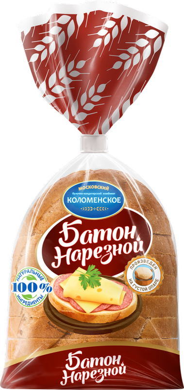 Купить Батон Нарезной Коломенское, нарезка по низкой цене с быстрой ...