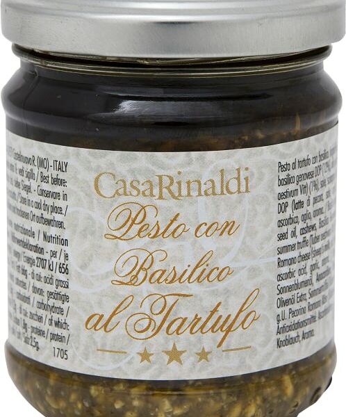 Крем-паста Casa Rinaldi Песто Генуя с трюфелем 180г