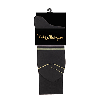 

Носки мужские Philippe Matignon Infinito из мерсеризованного хлопка р. 39-41 чёрный