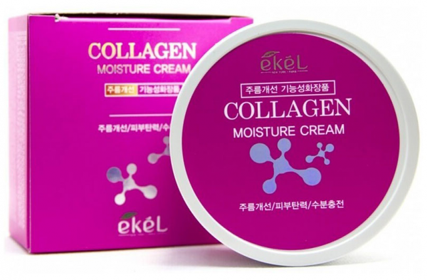 Крем для лица Ekel увлажняющий с коллагеном, 100 мл