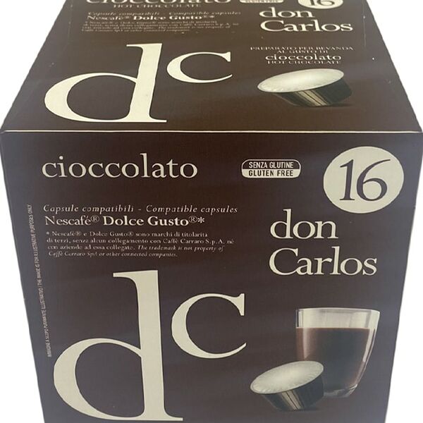 Кофе в капсулах Don Carlos Cioccolato 16шт