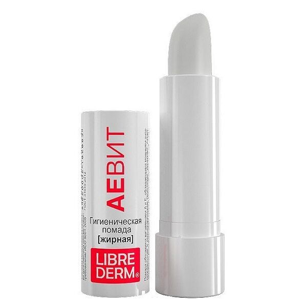 Гигиеническая помада Librederm Аевит жирная 4 г