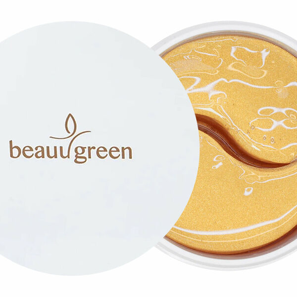 Beauugreen Патчи для кожи вокруг глаз гидрогелевые с коллагеном и золотом 60 шт
