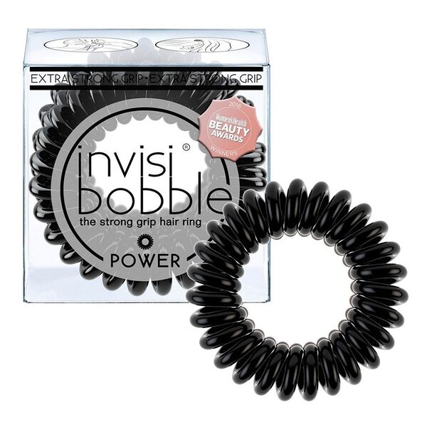 Резинка-браслет Invisibobble для волос Power True Black 3 шт